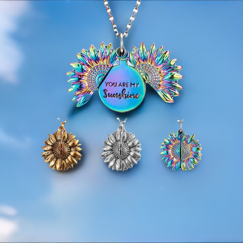 Sunshine Sunflower Necklace