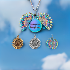 Sunshine Sunflower Necklace