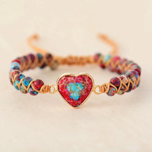 Load image into Gallery viewer, Heart Wrap Bracelet