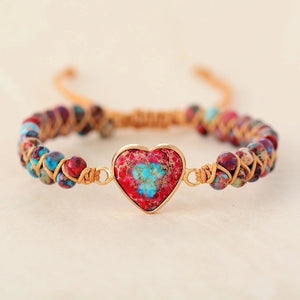 Heart Wrap Bracelet