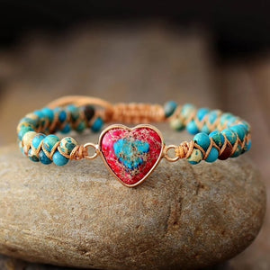 Heart Wrap Bracelet