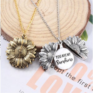 Sunshine Sunflower Necklace